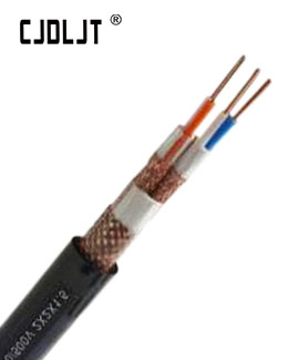 PE insulated individual and overall shield instrument cable